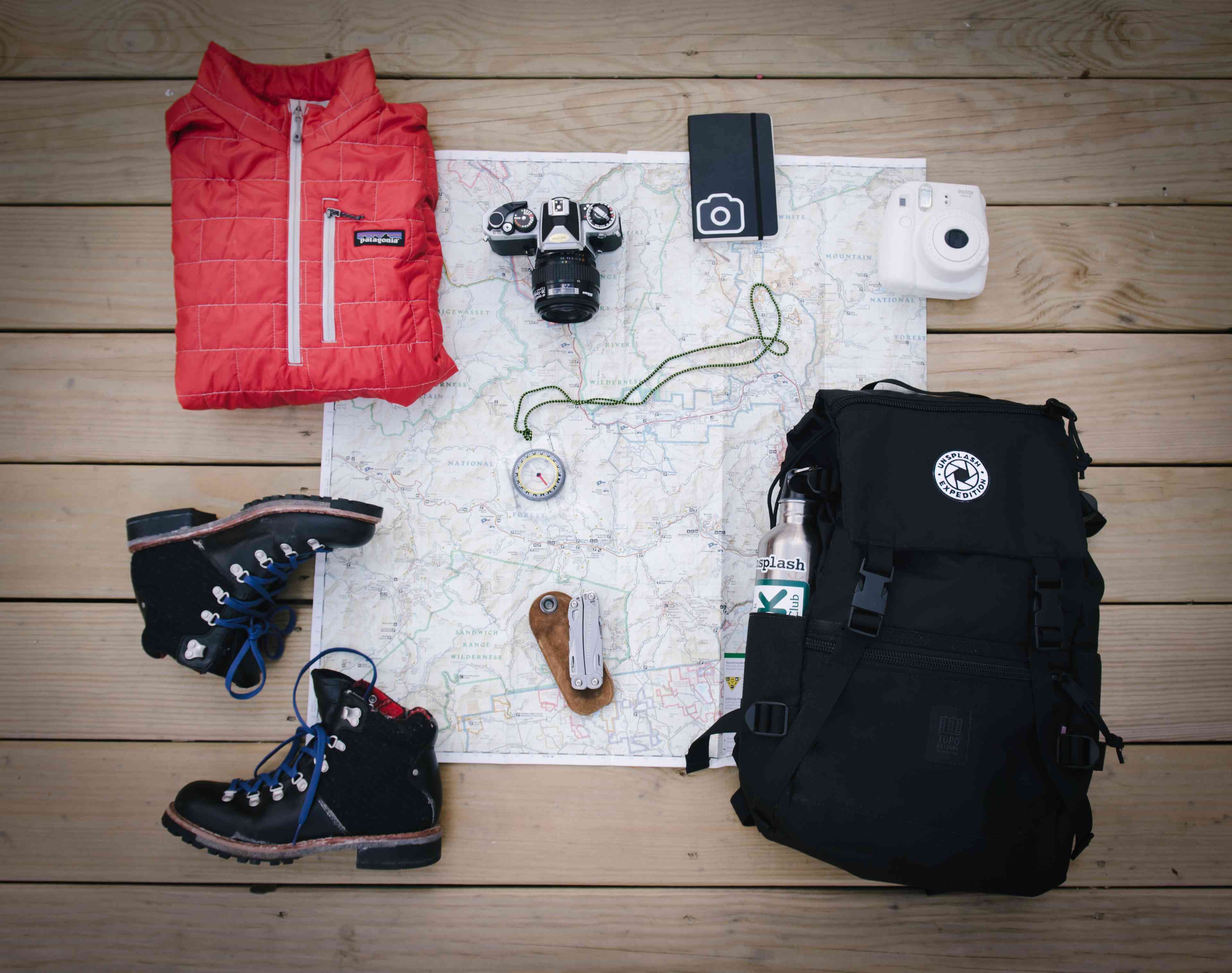 Image of outdoor gear brand products